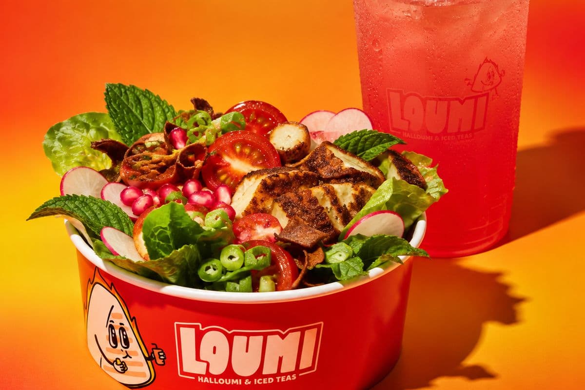 Thé Glacé/Limonade et Salade Fattouche