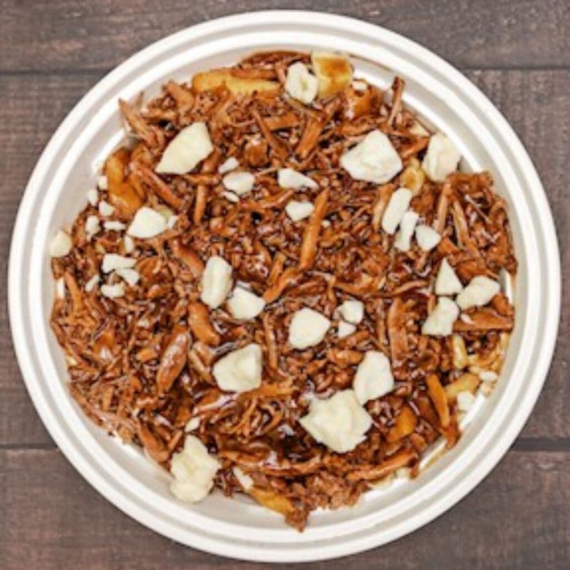 Large Pulled Pork Poutine