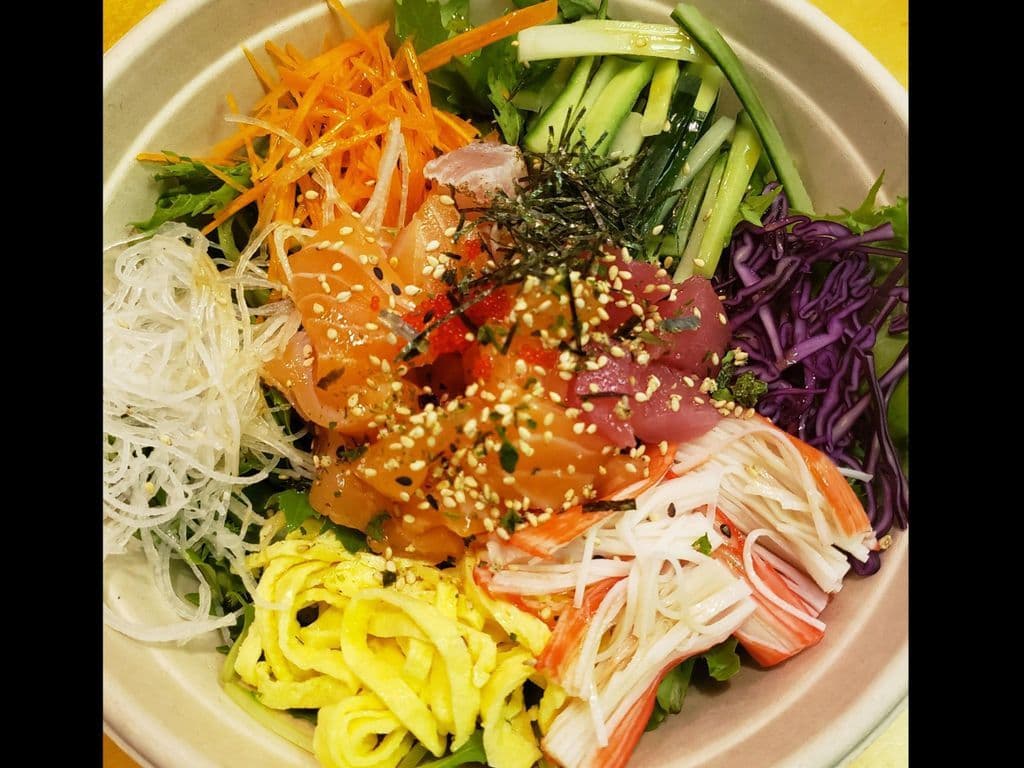 Spicy Sashimi Salad Bowl
