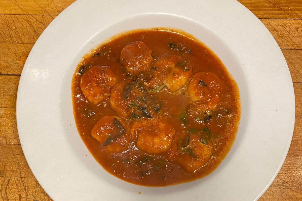 Gamberi Pizzaiola