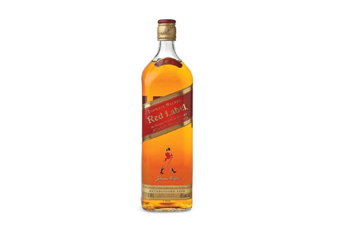 Johnnie Walker Red Label Blended Scotch Whisky (1 x 1140ml)