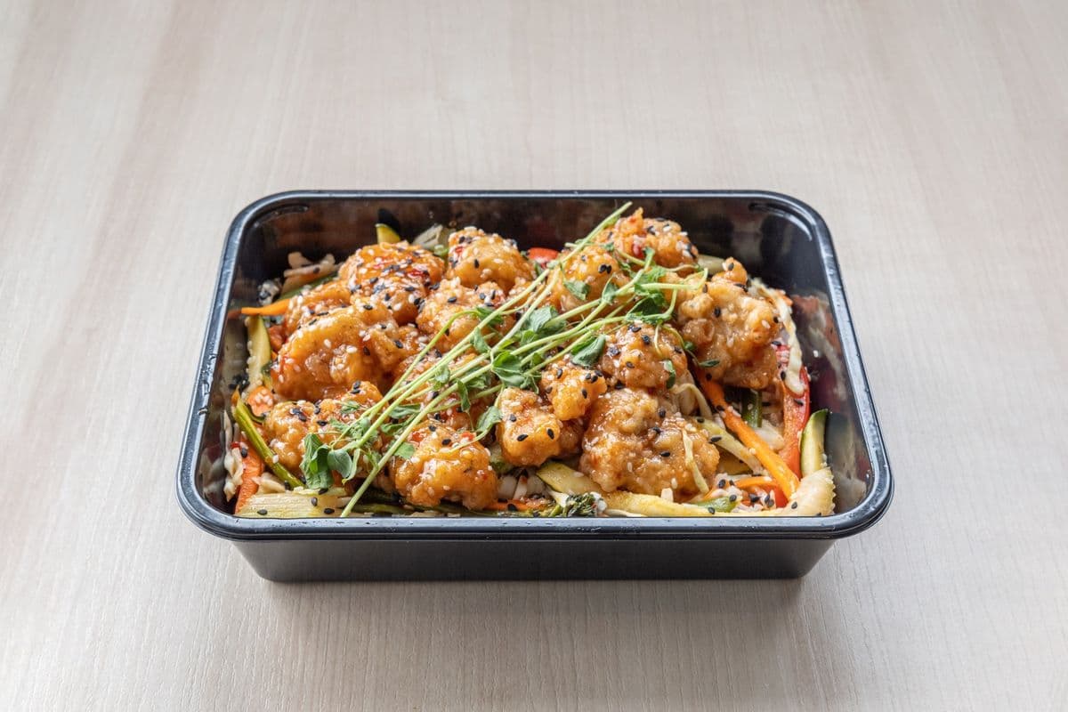 Orange Peel Chicken Stirfry