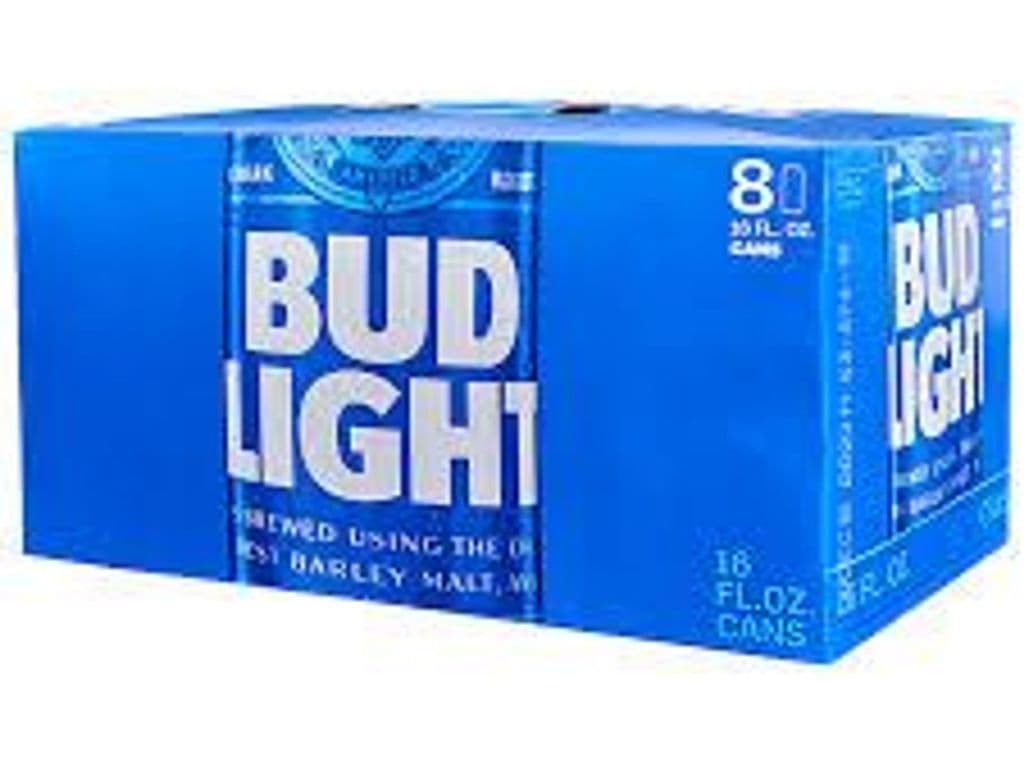 Bud Light Lager Cans (355 ml x 8 ct)