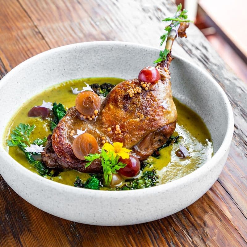 Ghee Confit Duck Leg + Foie Gras Curry