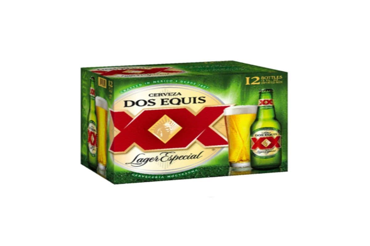 Dos Equis Especial Mexican Lager Beer 12 Bottles (12 x 355ml)