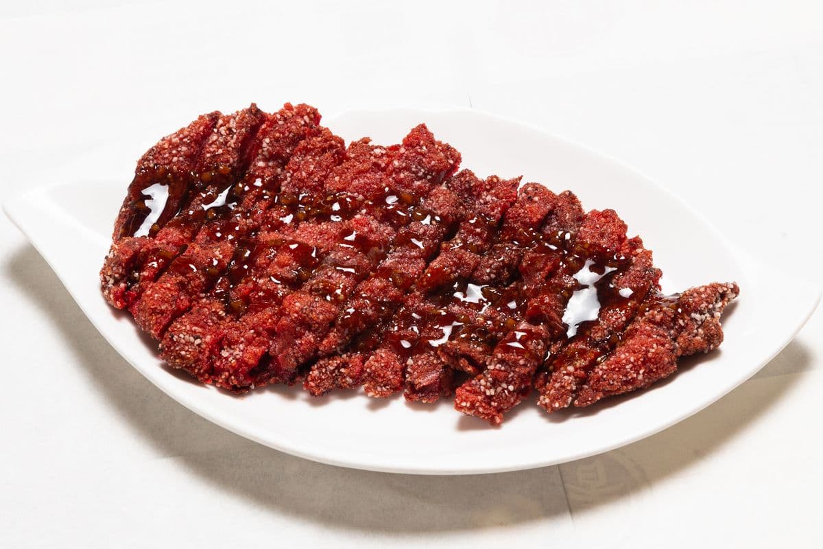 Fried Red Fermented Pork
