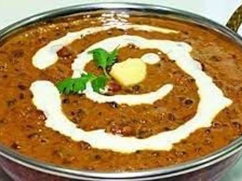 Dal Makhni( Served with Naan Or Rice)