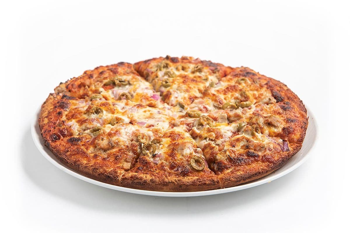 18" X-Large Mediterranean Chicken Pizza