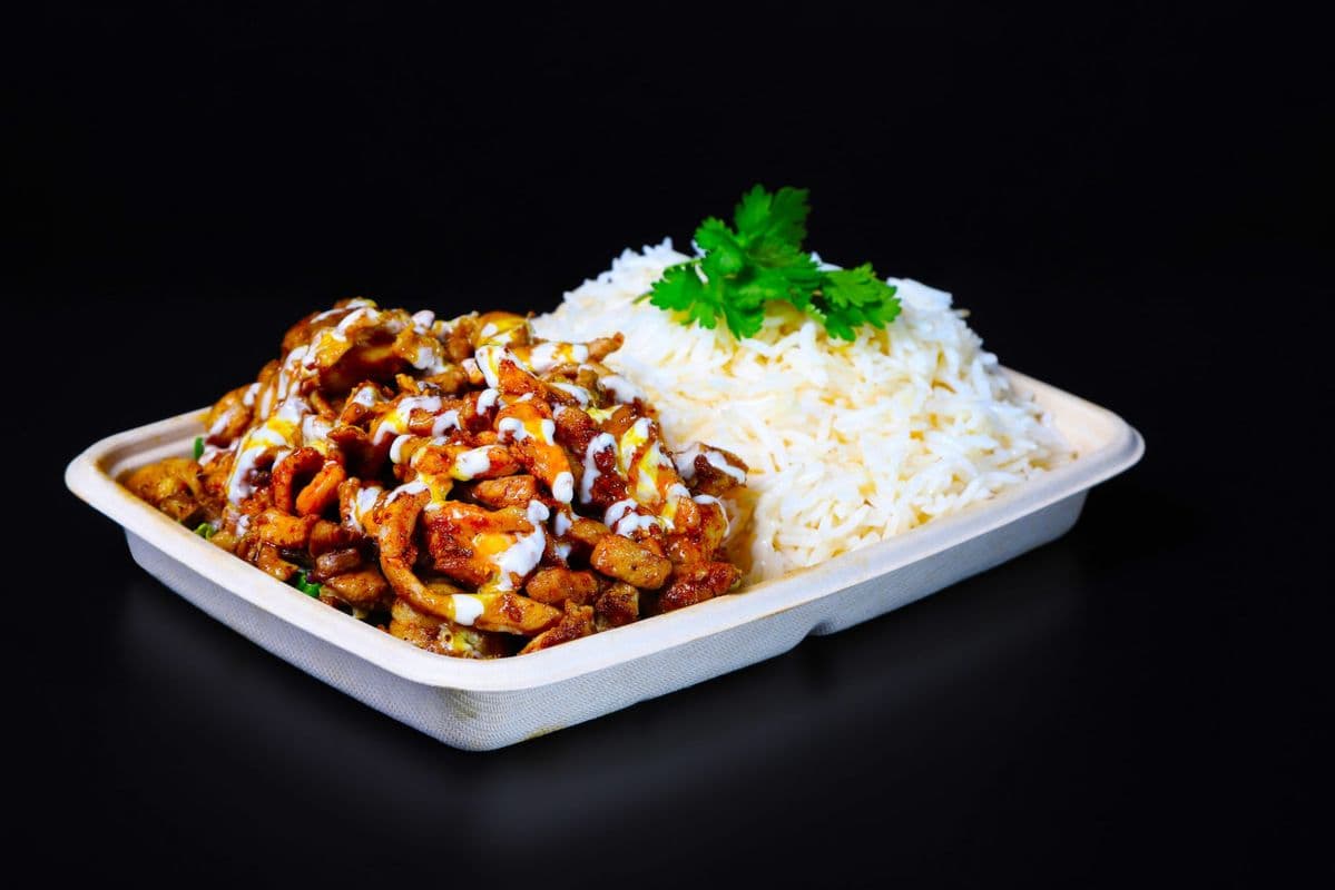 Chicken Shawarma with Israeli Salad