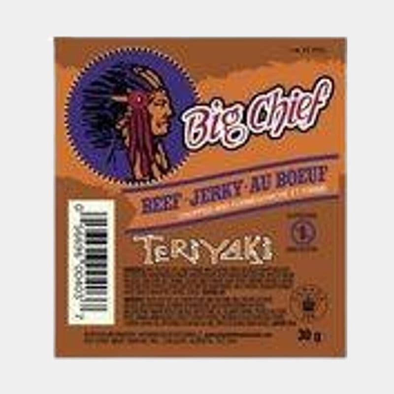 Big Chief Teriyaki Beef Jerky