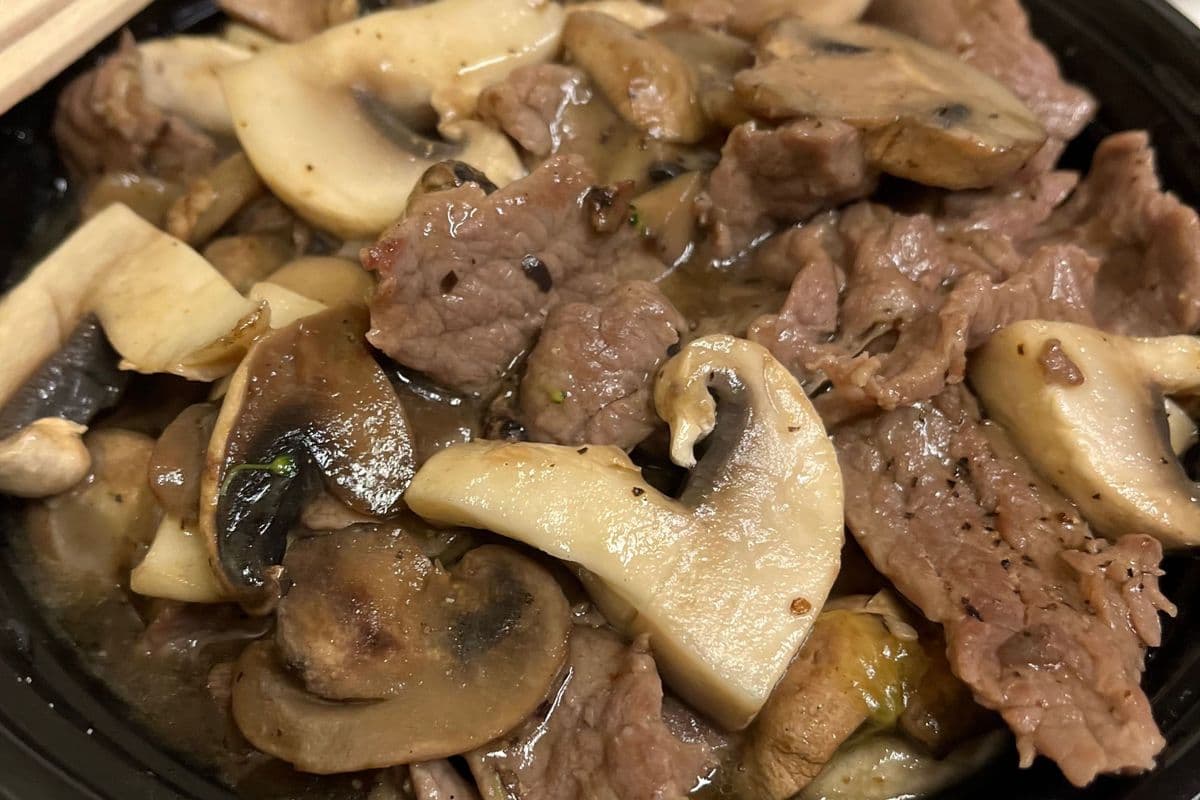 79. Beef and Mushrooms