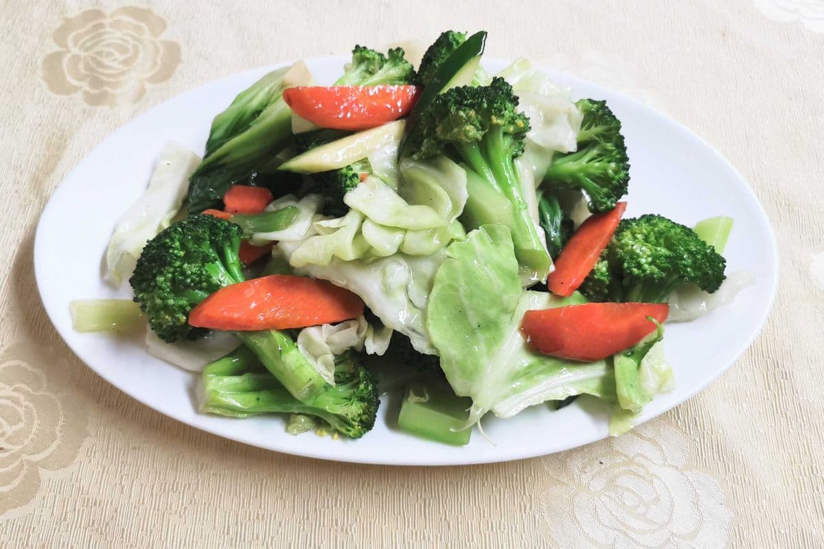 108. Pan-Fried Mixed Vegetables 清炒杂菜