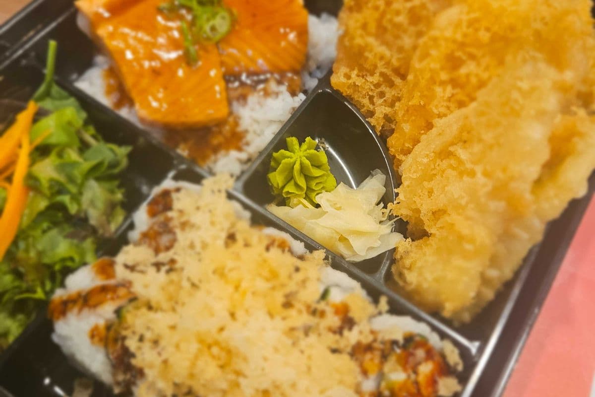 SALMON TERIYAKI BENTO