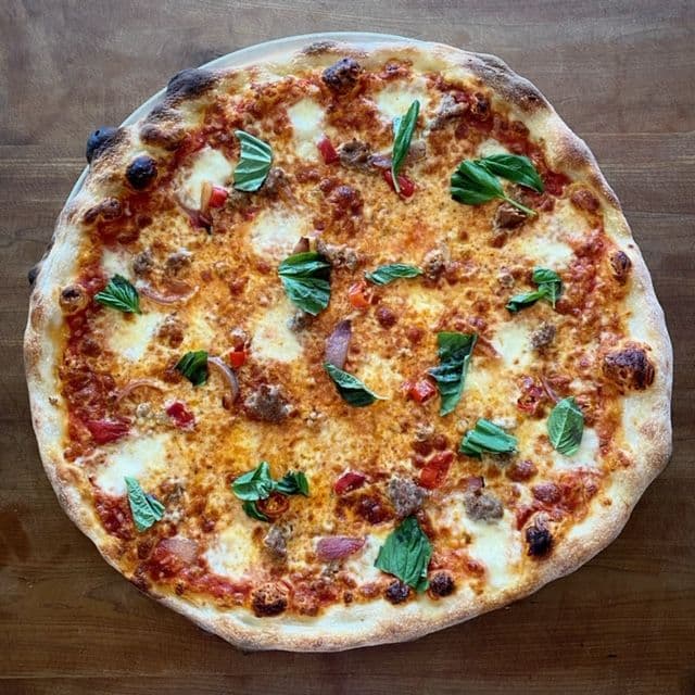 18" Spicy Sausage Pizza