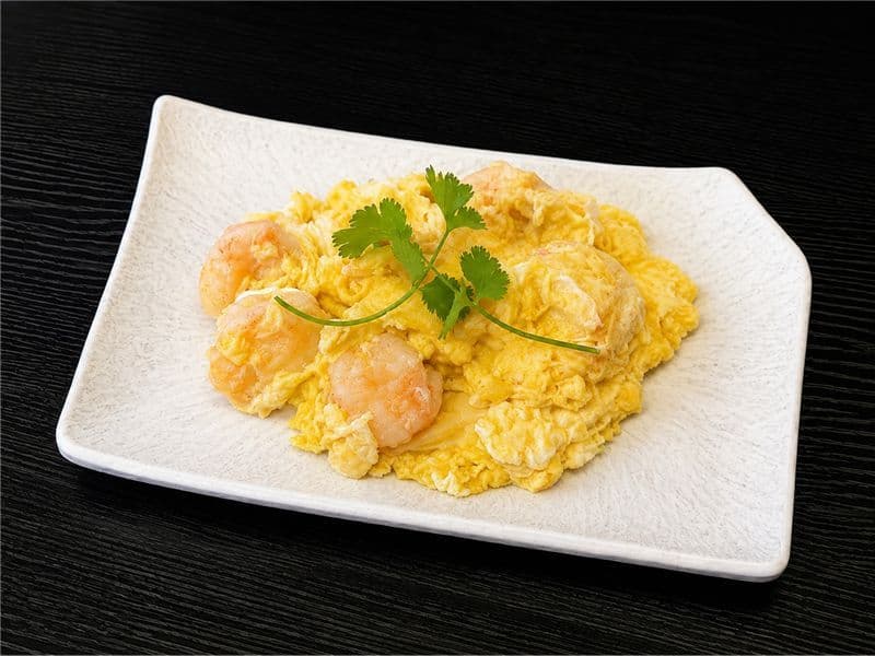 Single M09 Scramble Egg with Prawns M09 滑蛋炒蝦球 單點