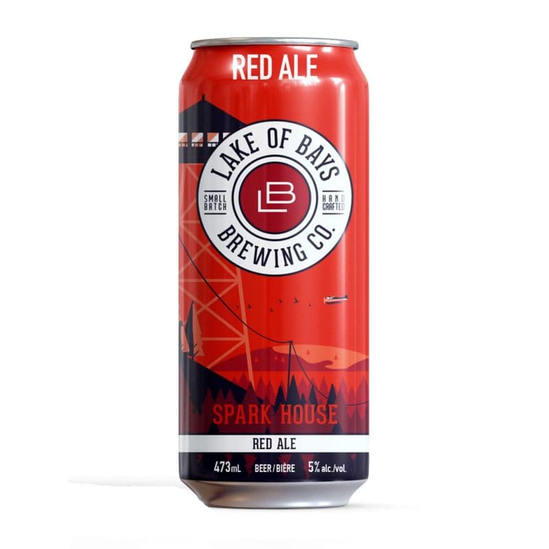 Lake of Bays Spark House Red Ale (473 ml)