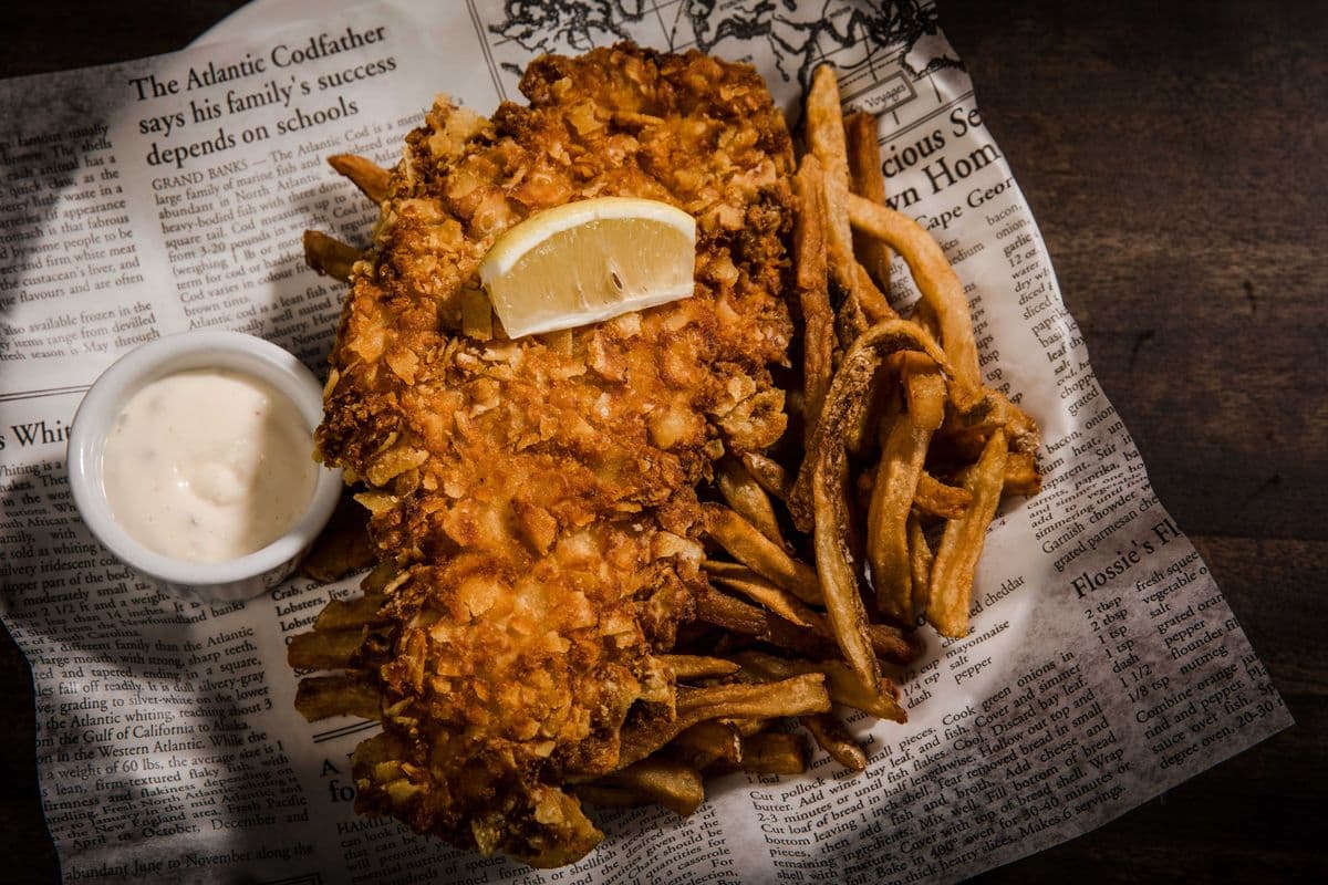 First Overall Fish and Chips