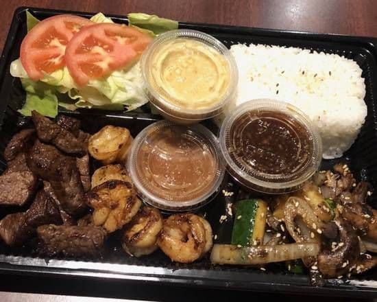 4. Teppan steak de crevettes / Shrimp Steak