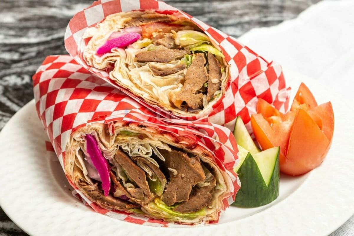 Beef Donair Wrap(Large)