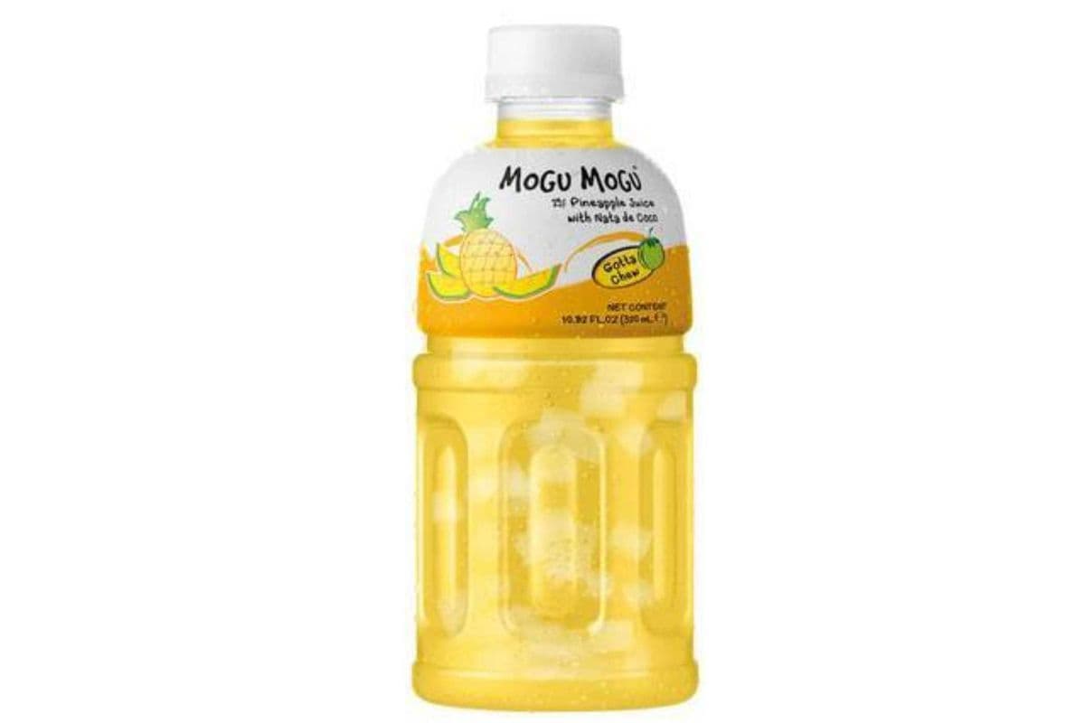 Mogu Mogu · Pineapple Juice With Nata De Coco (6 x 320mL)