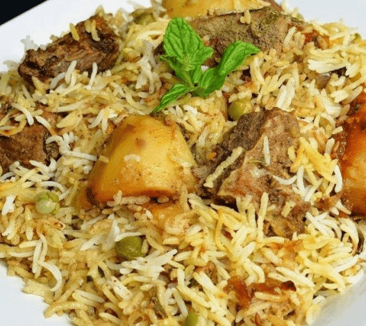Avakai Mutton Biryani