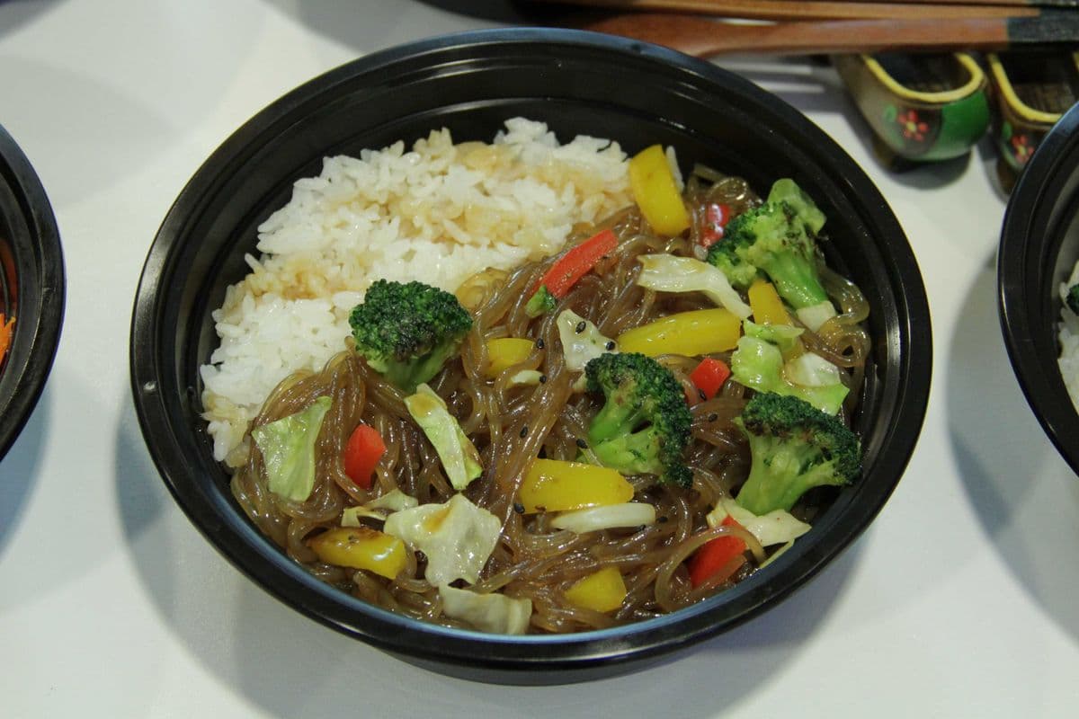 Wycked Korean Chow-Mein (Jab-Chae / Vegetarian)