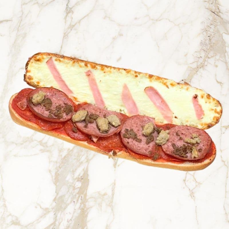 All Meat Pizza Sub
