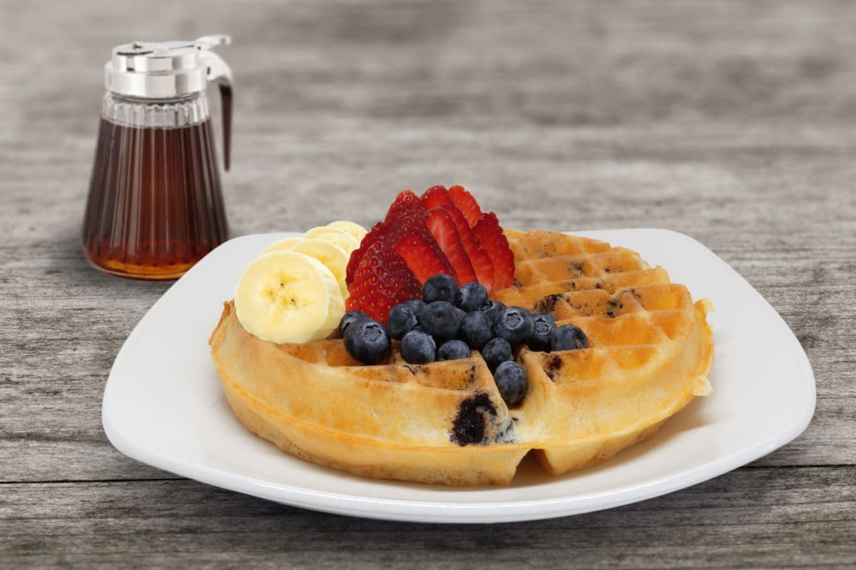 Banana Berry Waffle