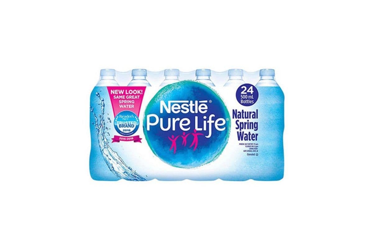 Nestle Purelife Spring Water (500 ml x 24-pack)