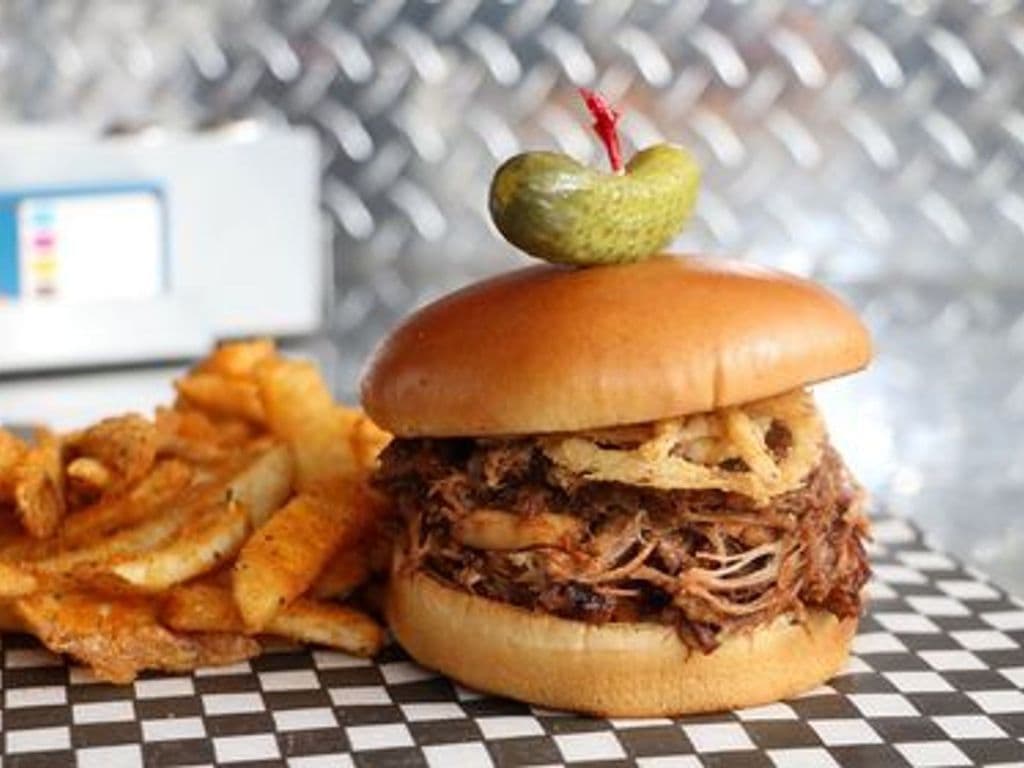 Jonesy's Pulled Pork Sandwich