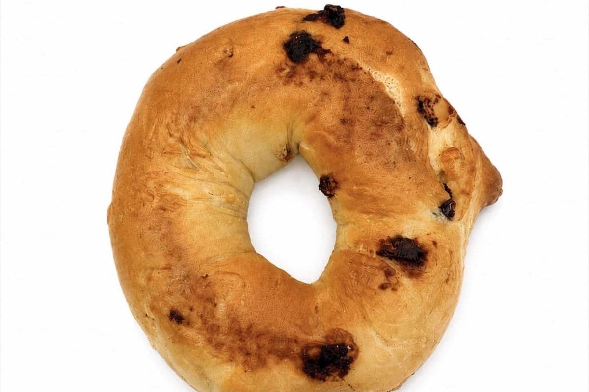 Bagel brisure de chocolat et orange / Chocolate and orange Bagel
