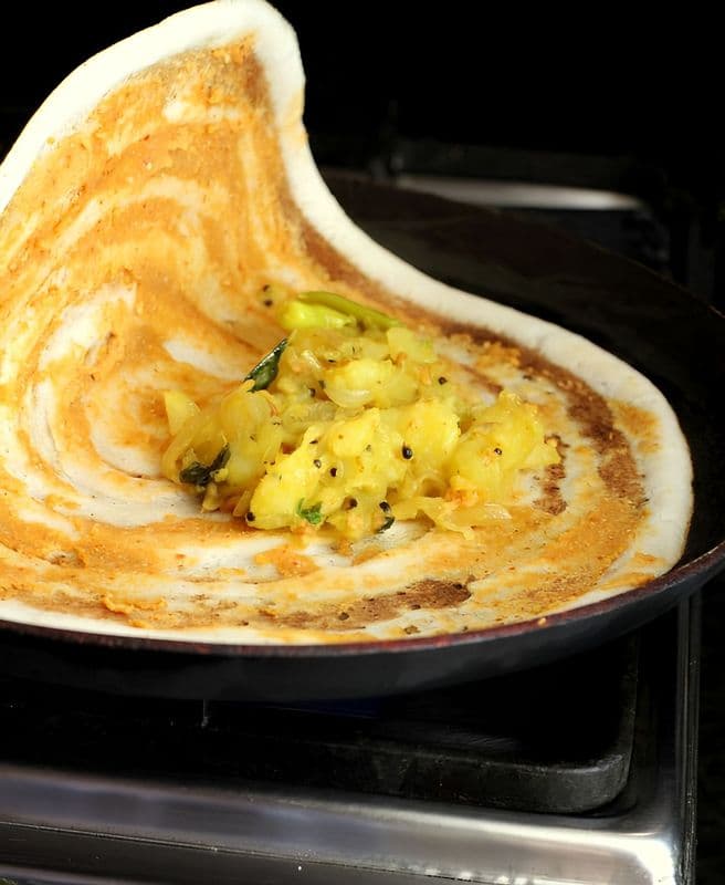 Onion Masala Dosa