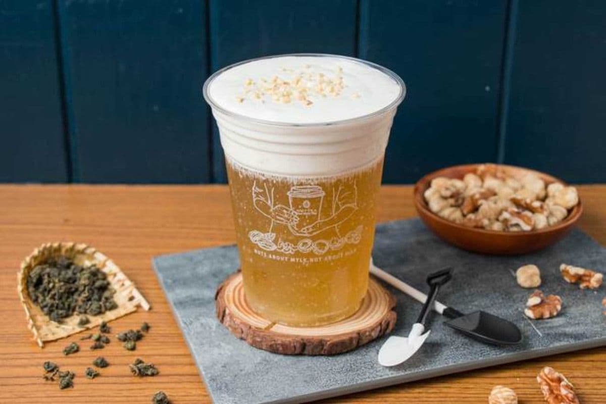 Four Season Tea with Nut Cream (Cold or Hot)