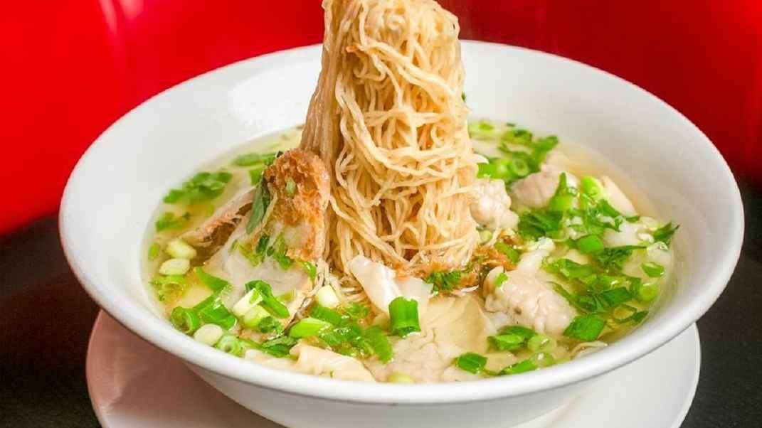 55.Pork Wonton Noodle Soup