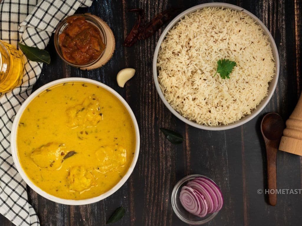 Kadhi Chawal