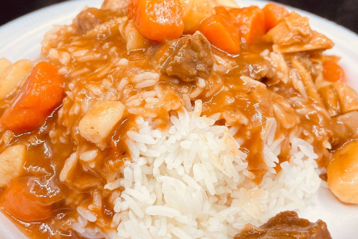#7. Curry Japonais de Boeuf / Rice with Curry Beef