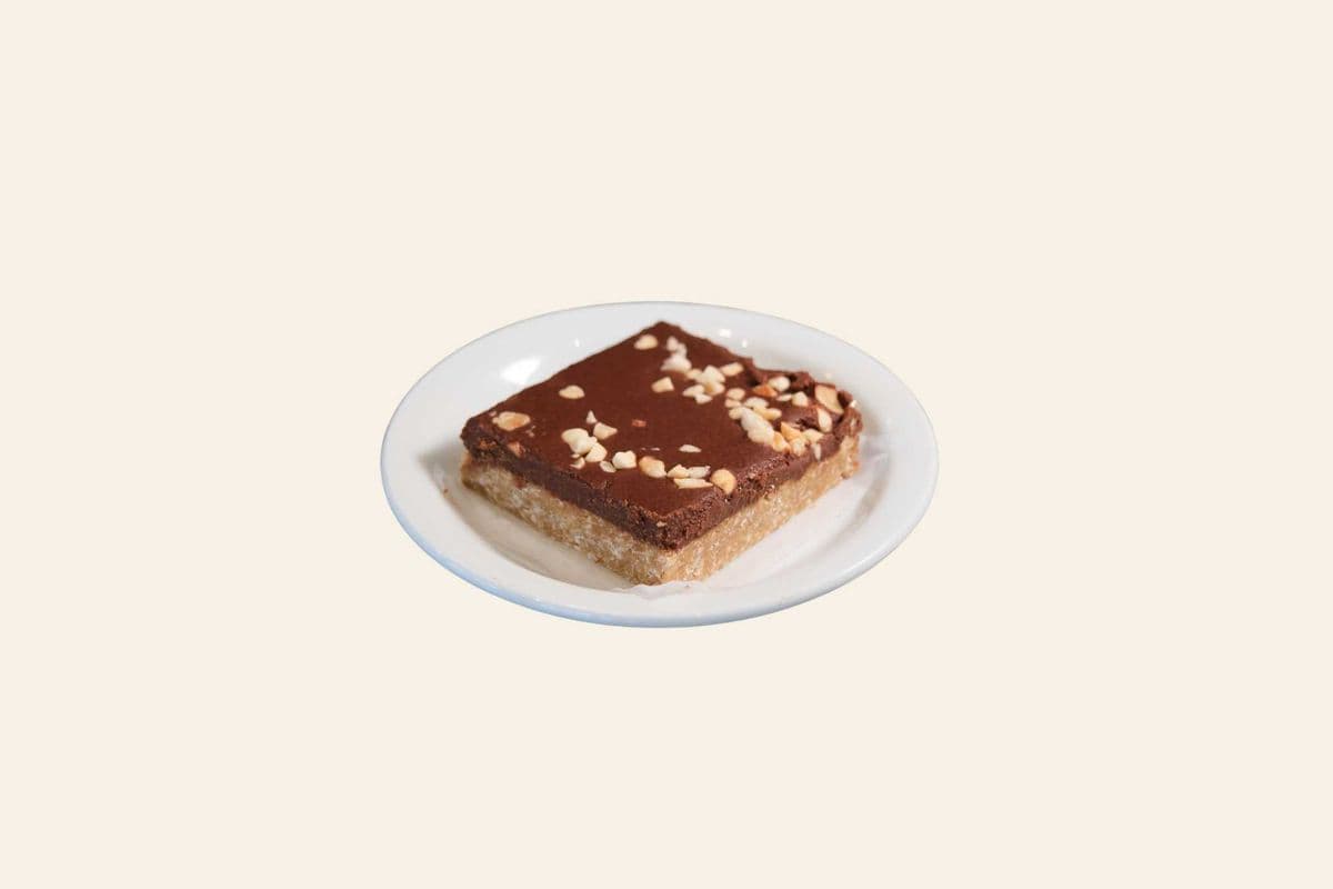 Vegan/gluten free peanut butter square