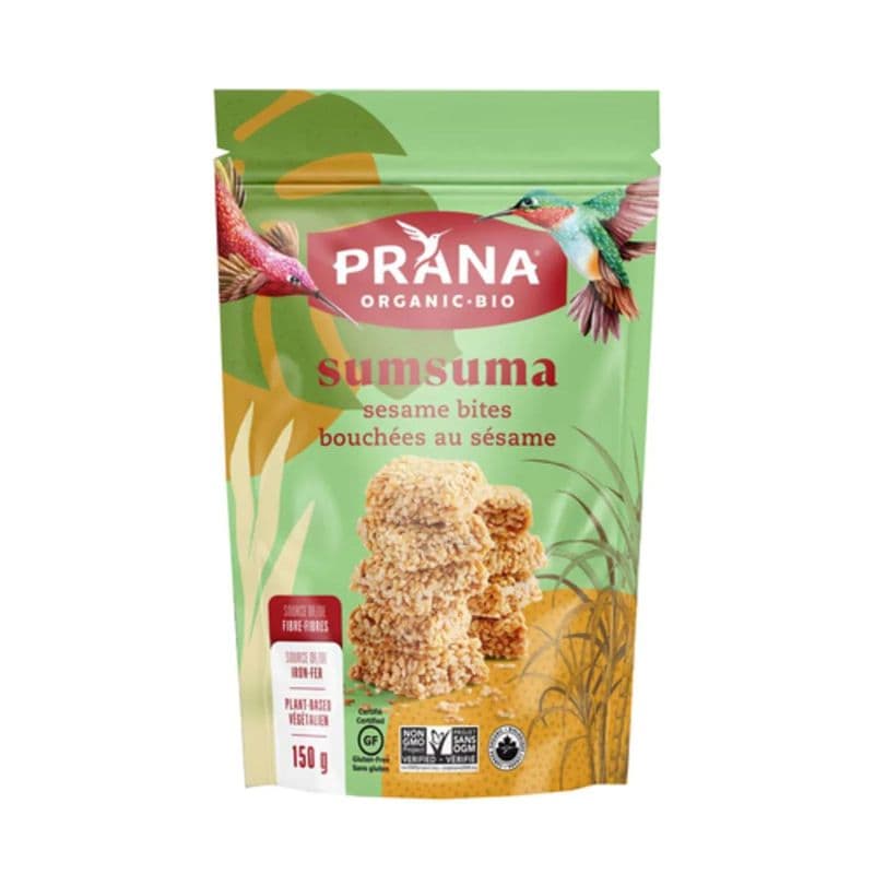 Prana Sumsuma Sesame Seed Squares, 150g