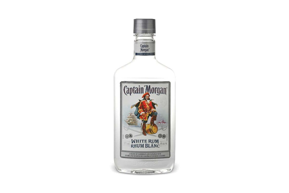 Captain Morgan White Rum (375 ml Bottle) (1 x 375 ml)