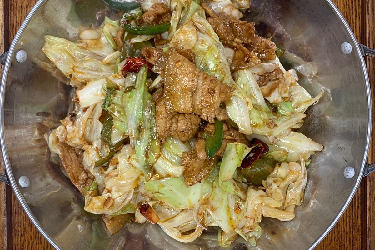 62. Fried Shredded Cabbage (Pork Belly)