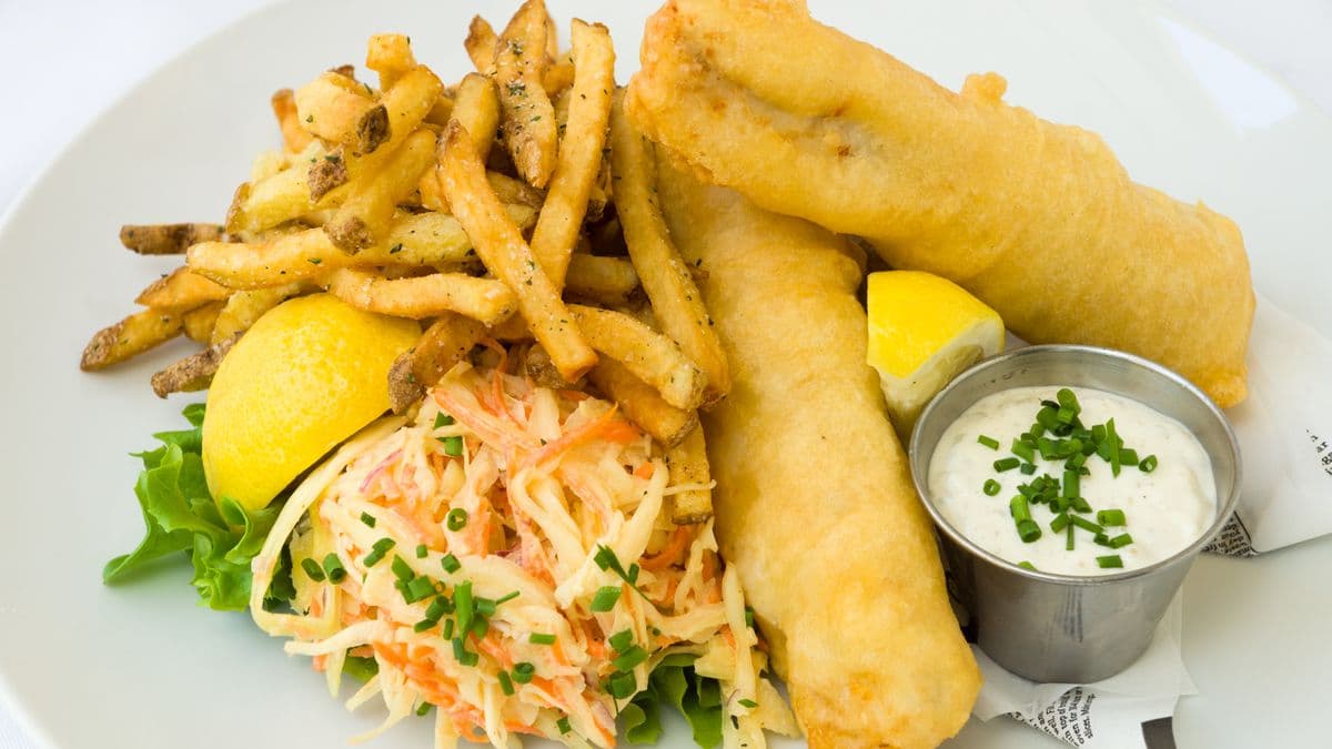 Beer-Battered Fish n' Chips
