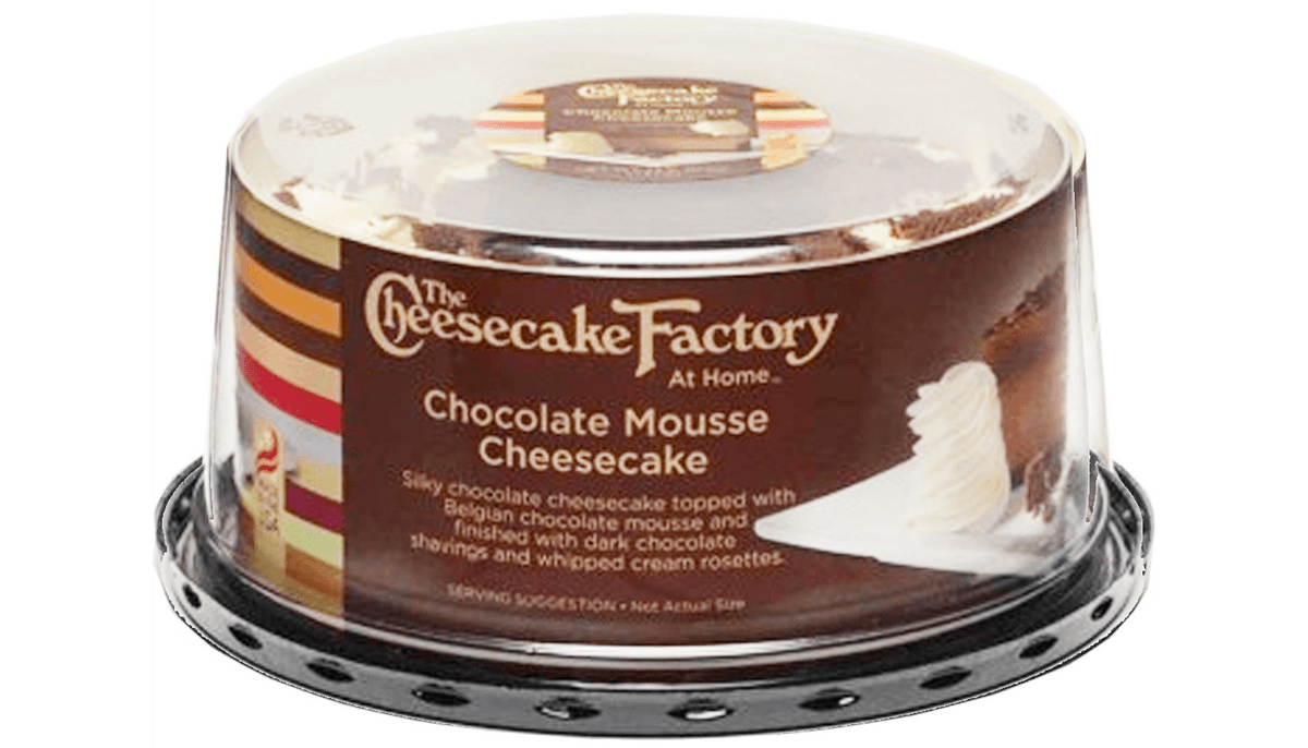 Chocolate Mousse Cheesecake (Dome-Uncut)