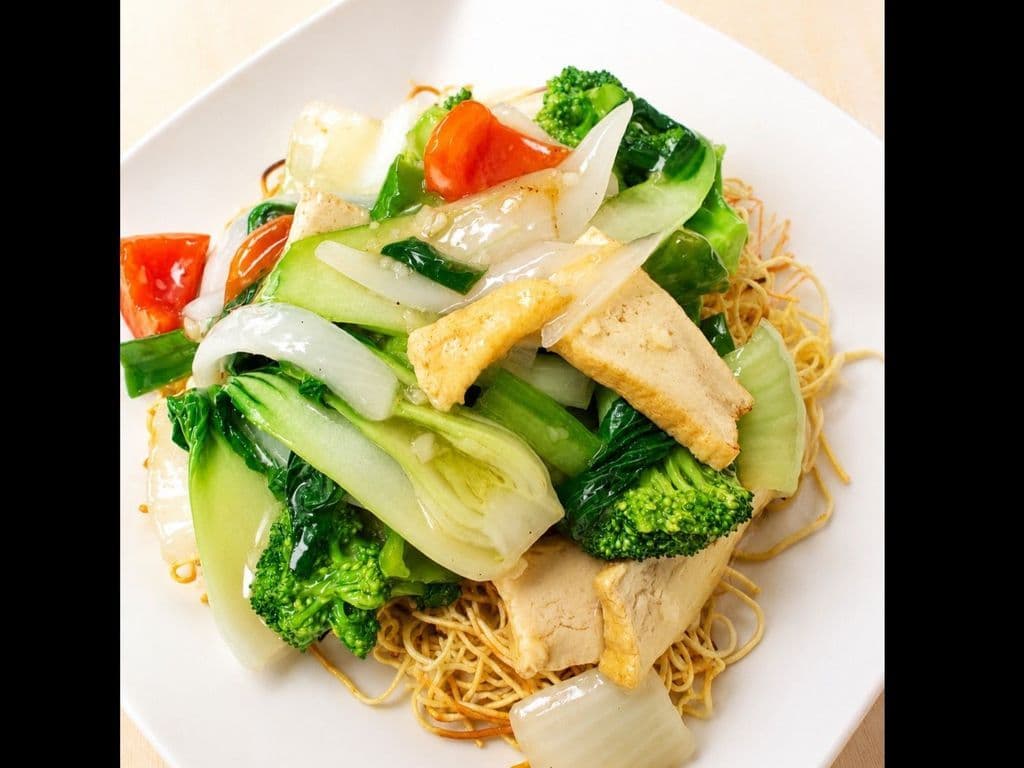 618. Vegetarian Stir Fry Egg Noodles