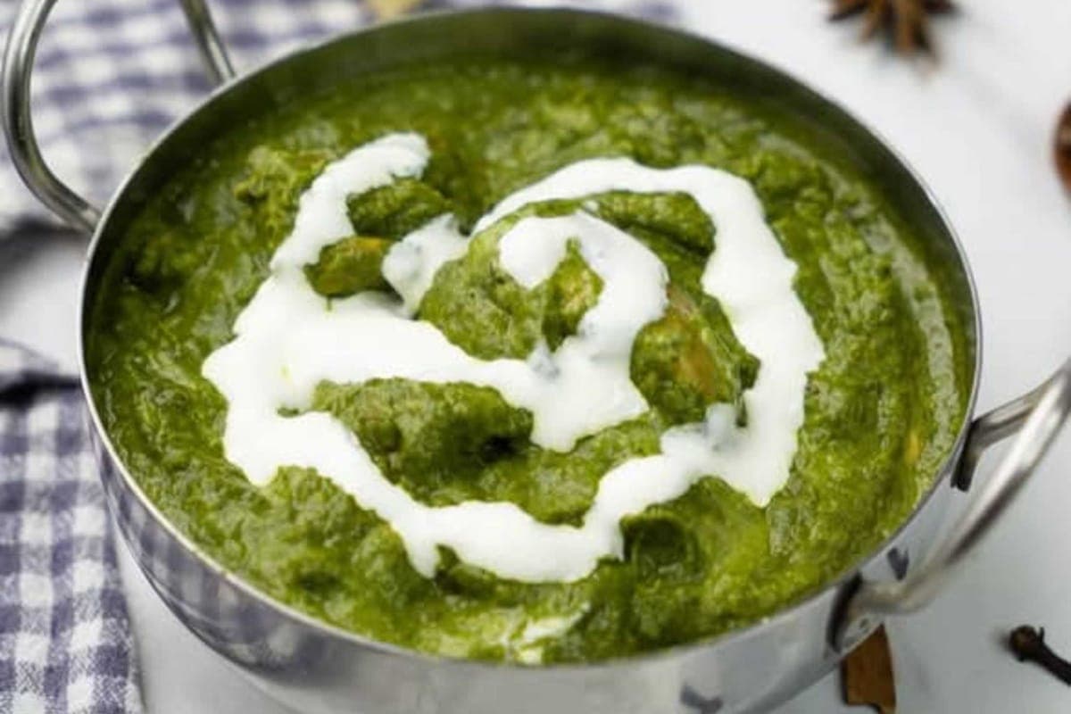 Poulet Saag / Chicken Saag