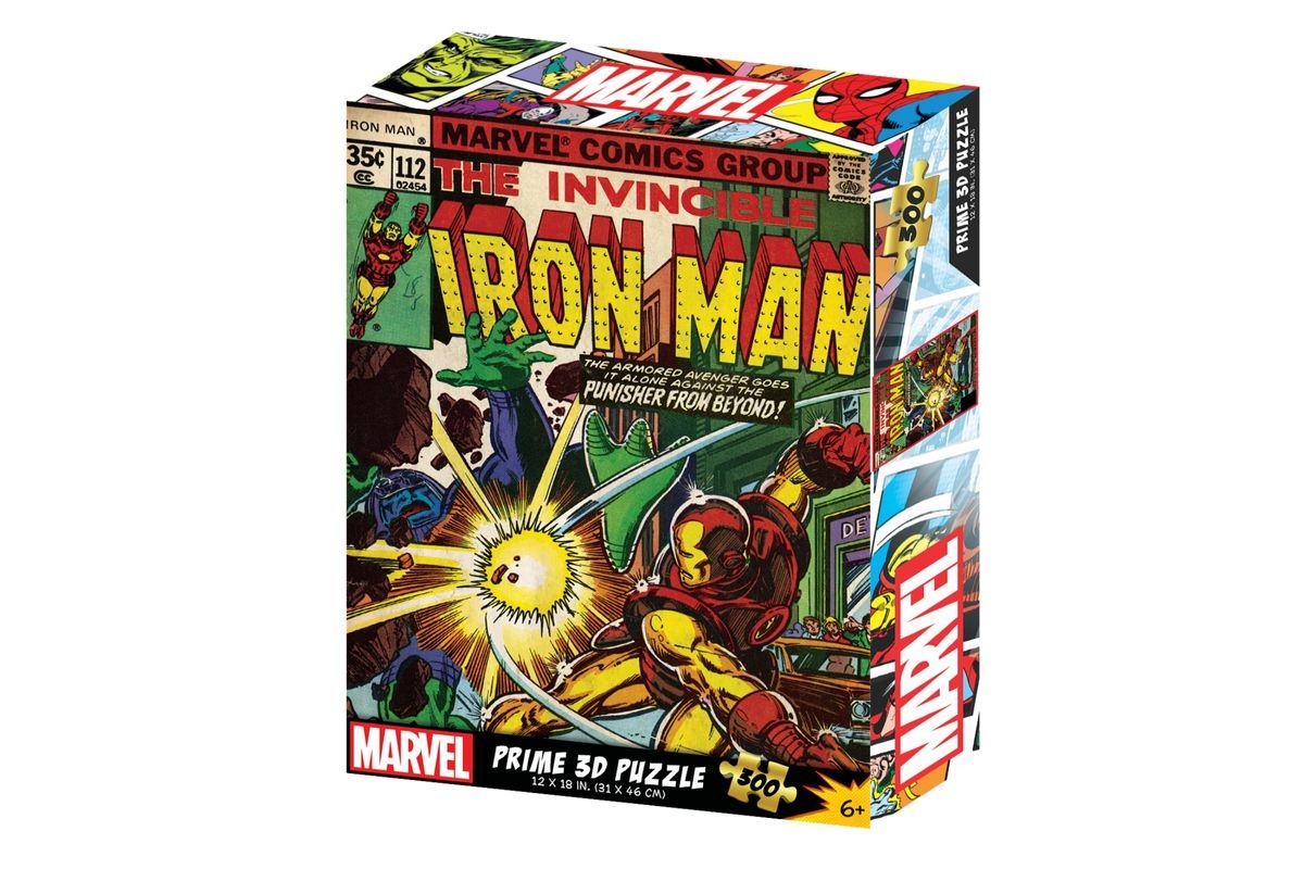 Iron Man Marvel Comics 3D Jigsaw Puzzle