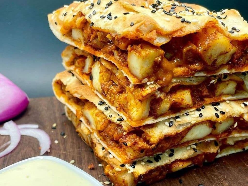 Paneer Tikka Masala Naan