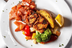 Grilled Blackened Salmon