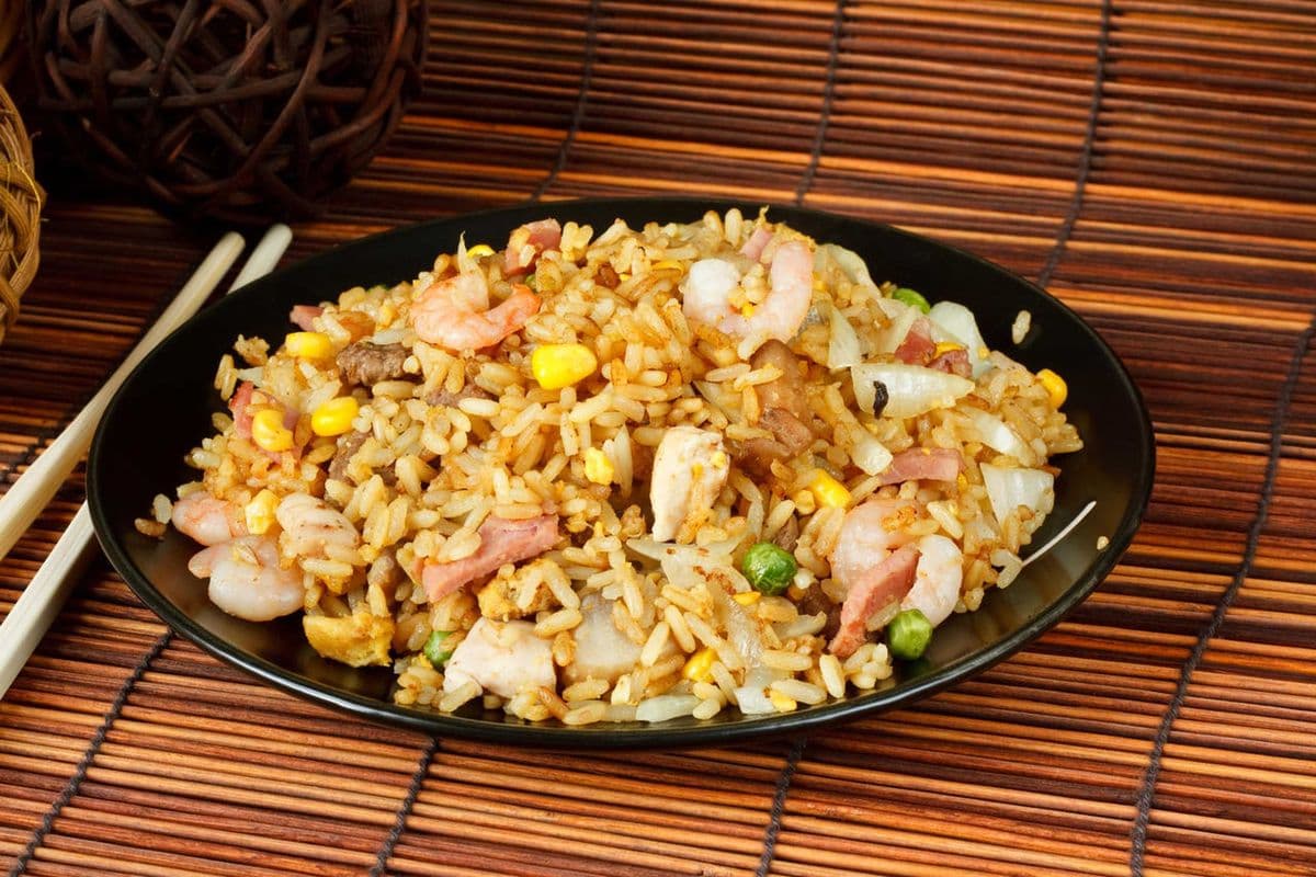 Seafood Fried Rice 海鲜炒饭