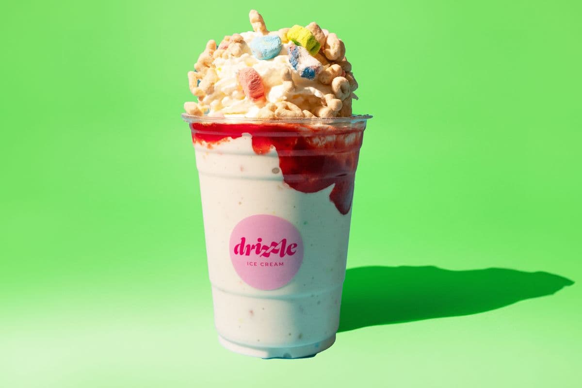 Lucky Charms milkshake