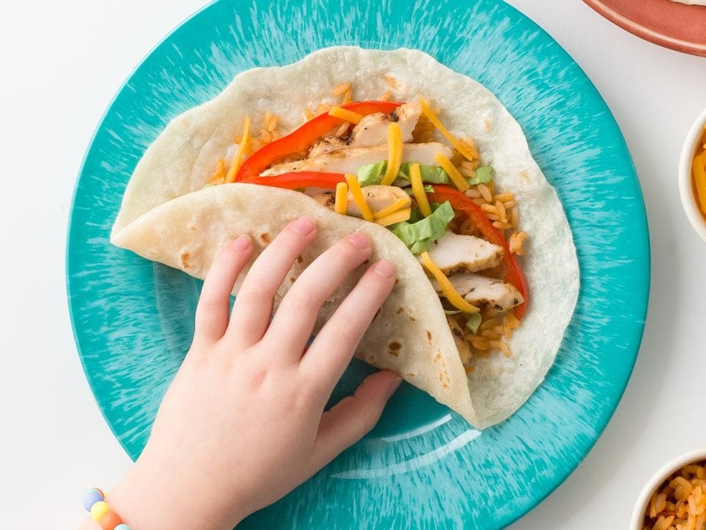 Kids Chicken Fajita
